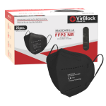 Mascarilla FFP2 NR Negra VirBlock